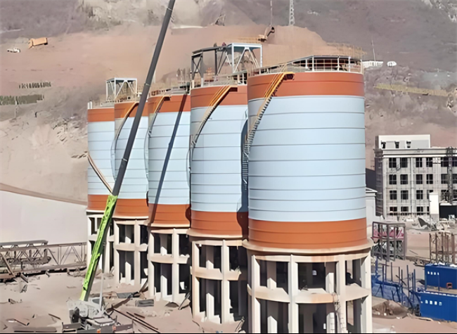 西充高架钢板仓